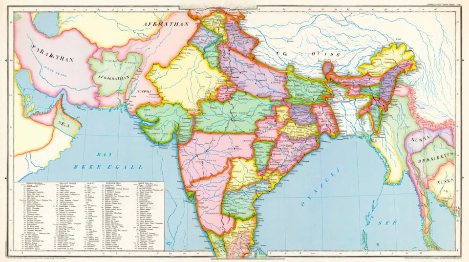 Educational atlas style