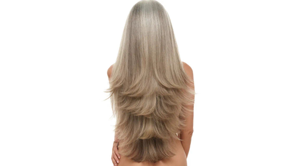 Back view cascade