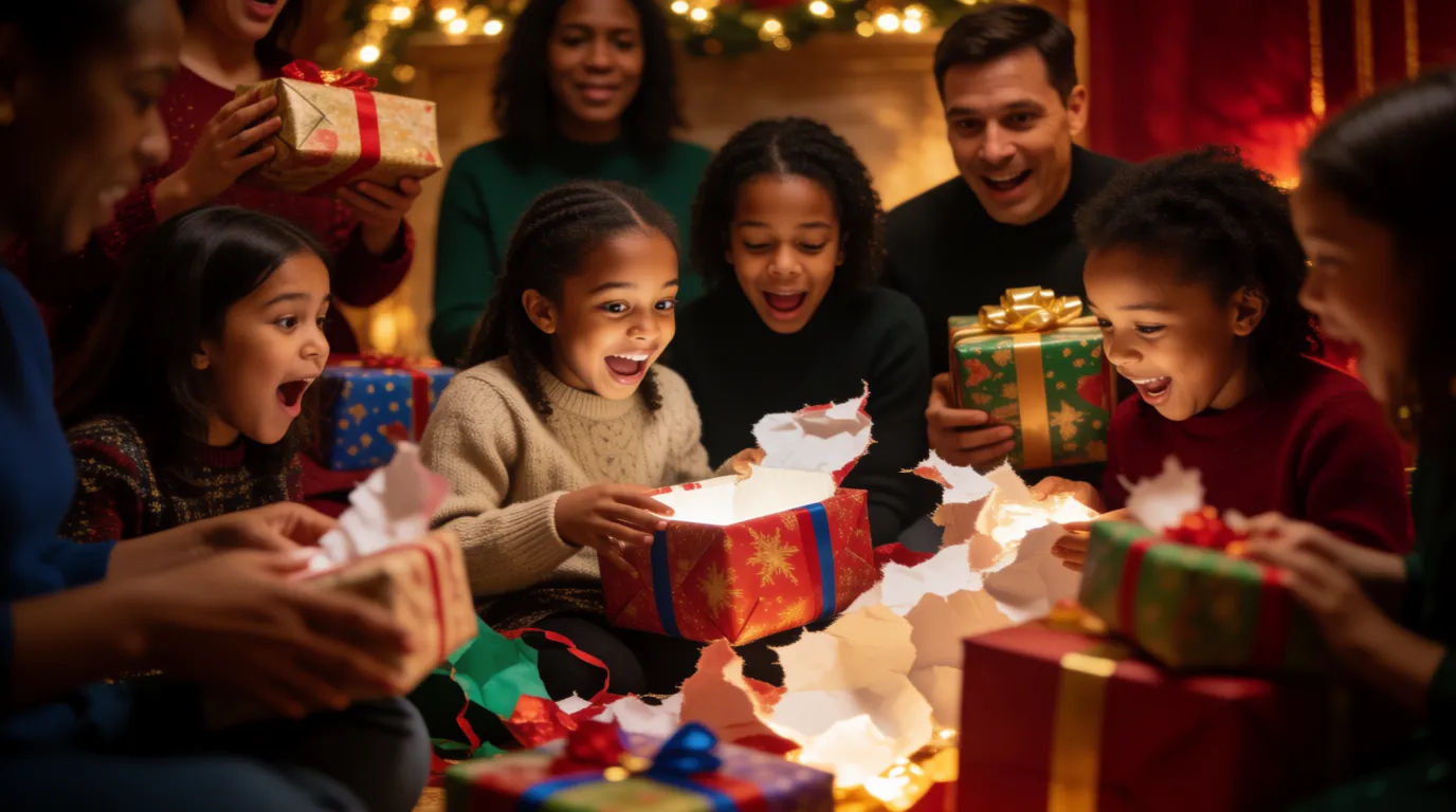 Gift exchange moment