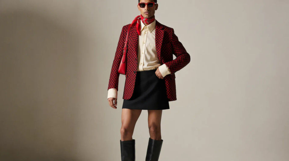 Full body fashion portrait