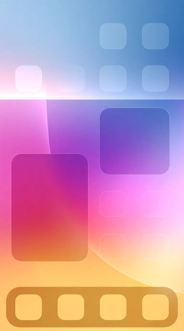 Home screen view
