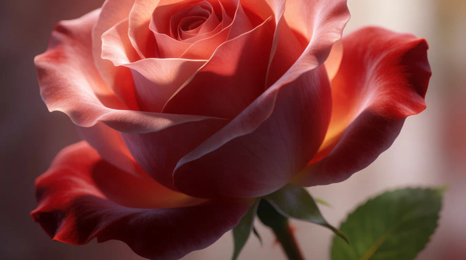 Single rose focal point