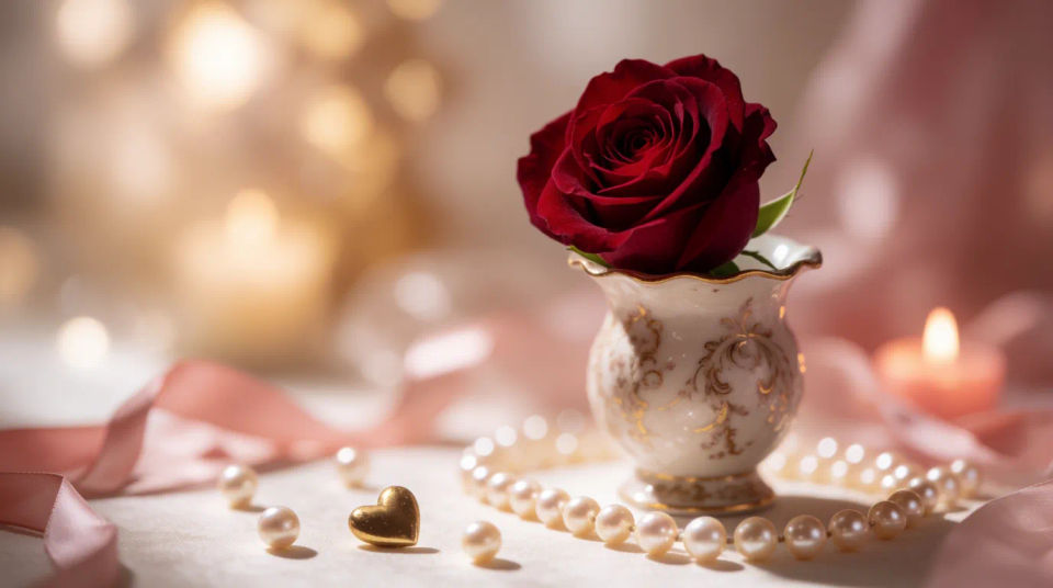 Romantic scene setting