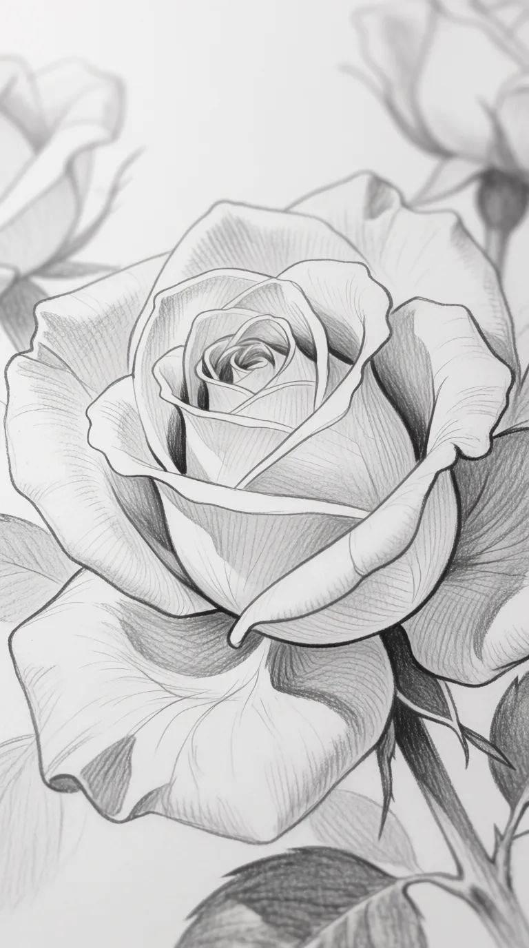 Rose AI Drawings | Morphic