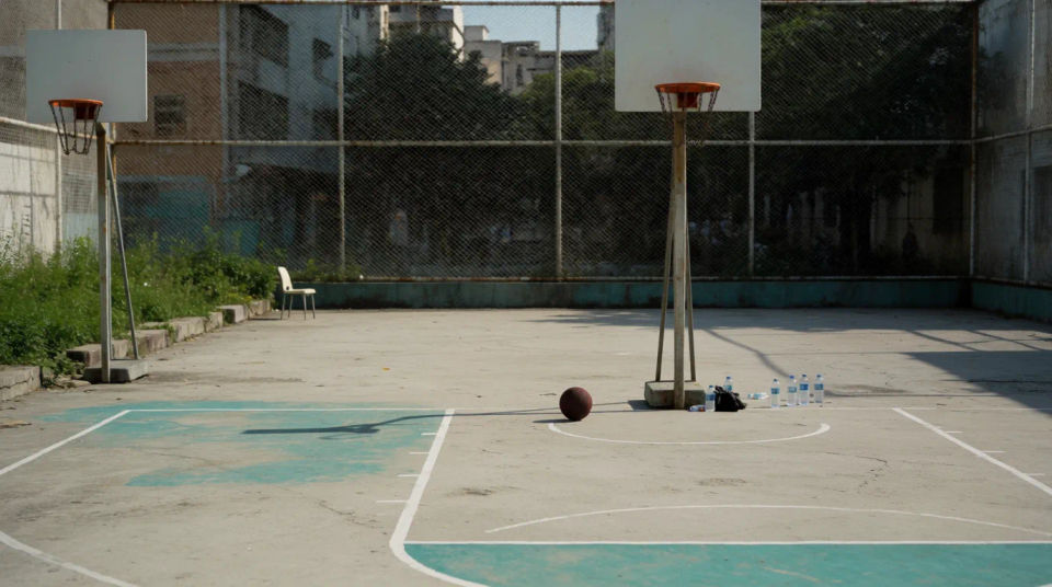 Streetball im Freien