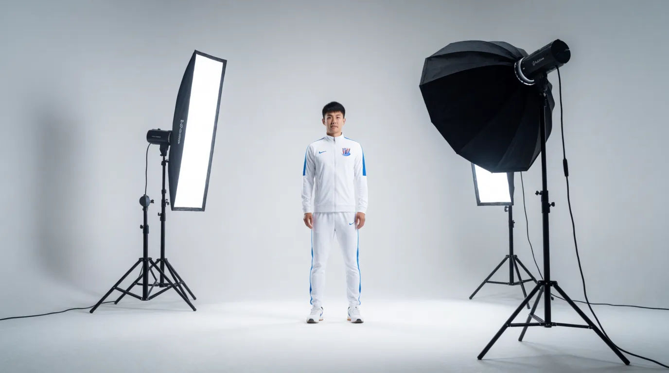 Studio posing session
