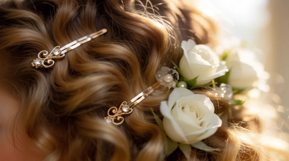 Hair detail close-up