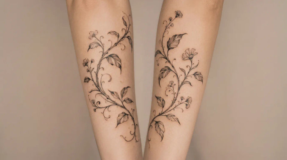 Complementary forearm designs