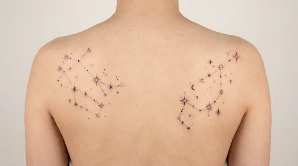 Shoulder blade placement