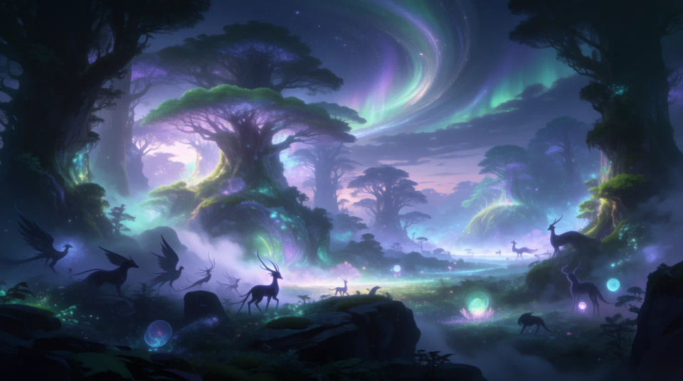 Fantasy realm banner