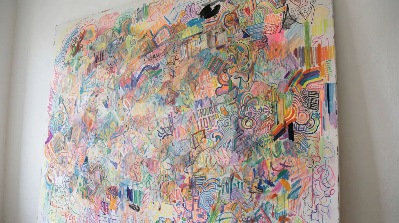 Collaborative doodle board