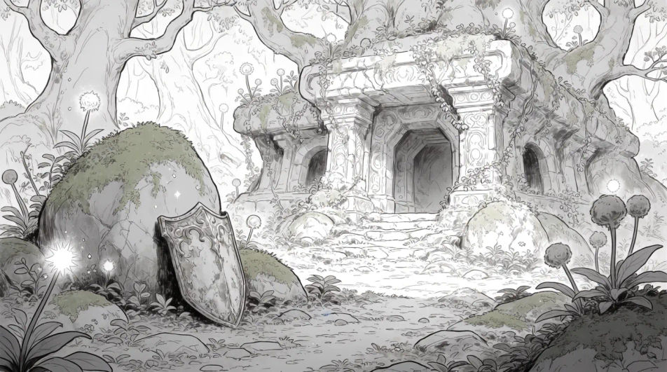 Enchanted forest den
