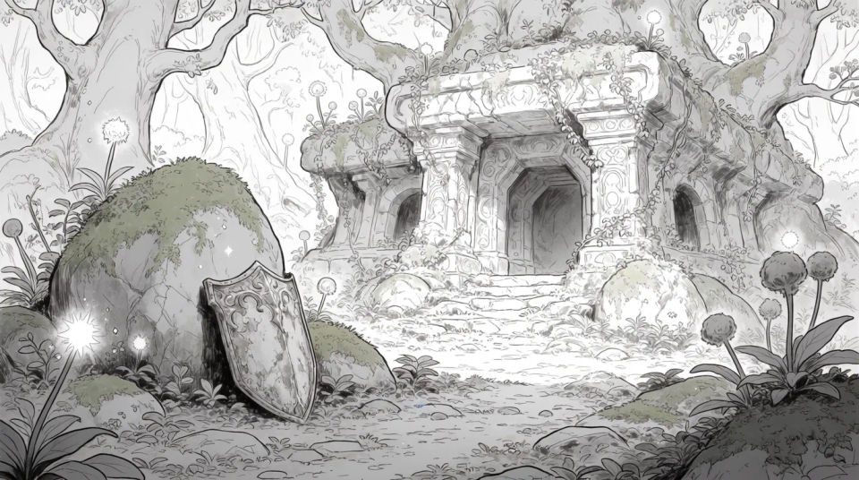 Enchanted forest den