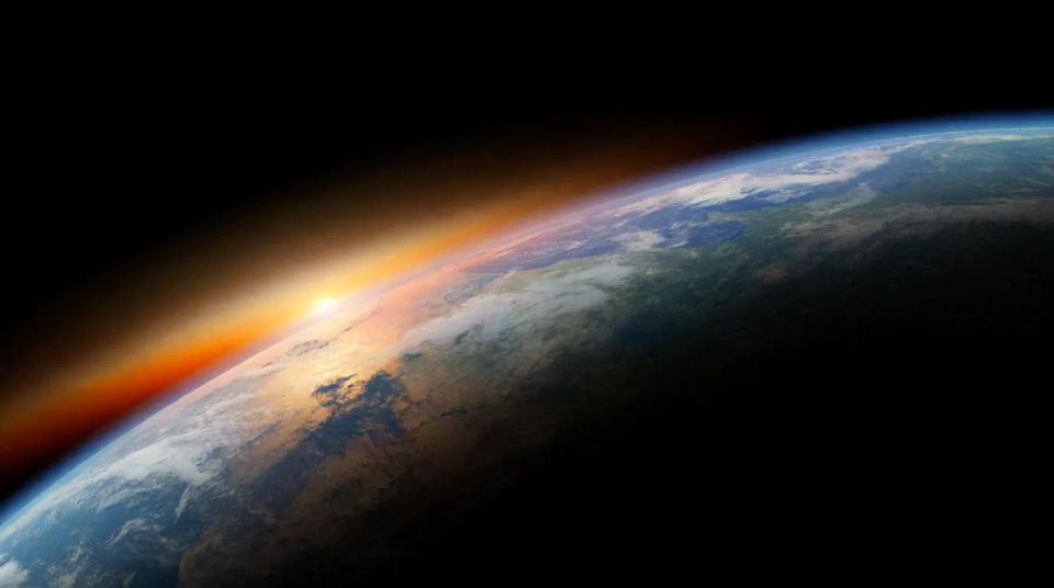Earth at sunrise