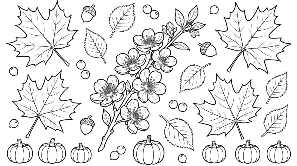 Forest floor autumn
