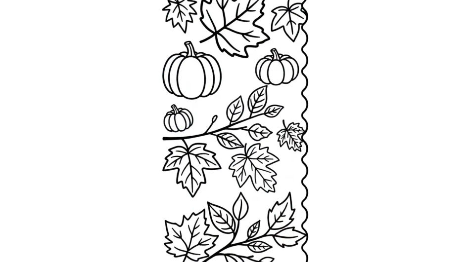 Falling leaves motion