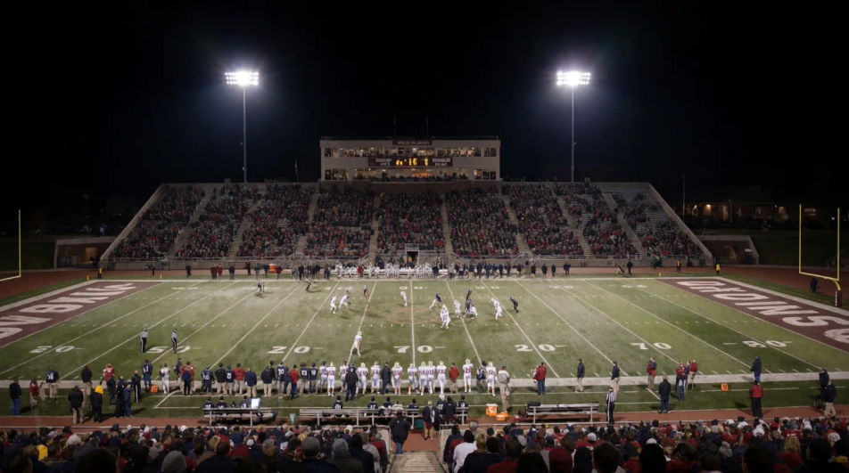 Stadium at night