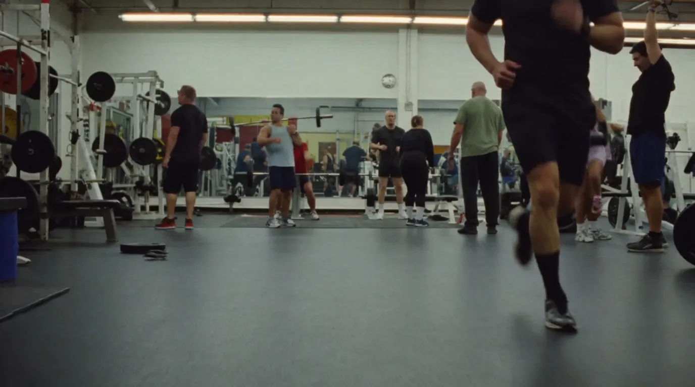 Gym floor overview