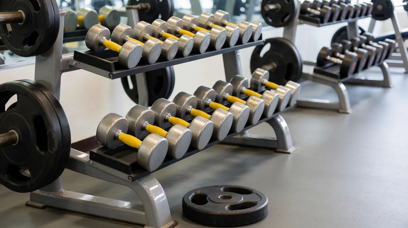 Weight rack detail
