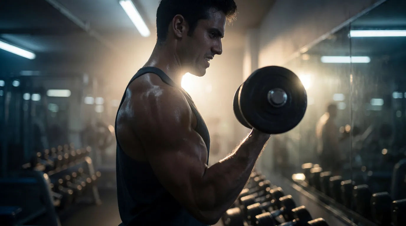 Gym lighting atmosphere