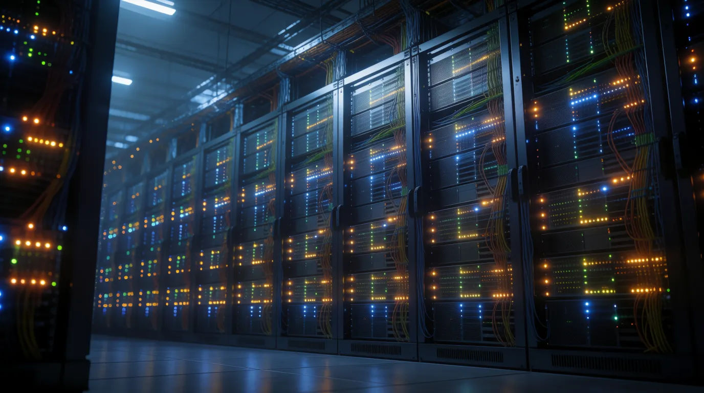 Data center server room