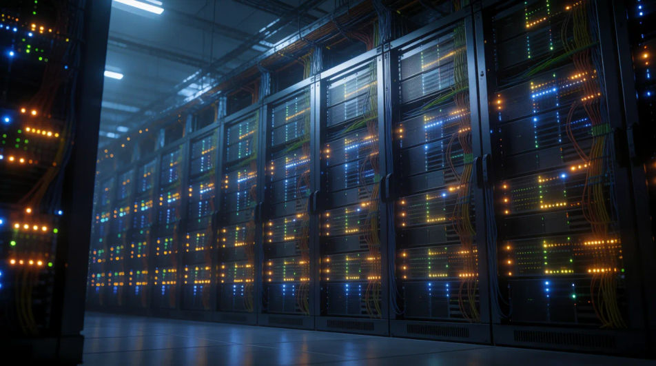 Data center server room