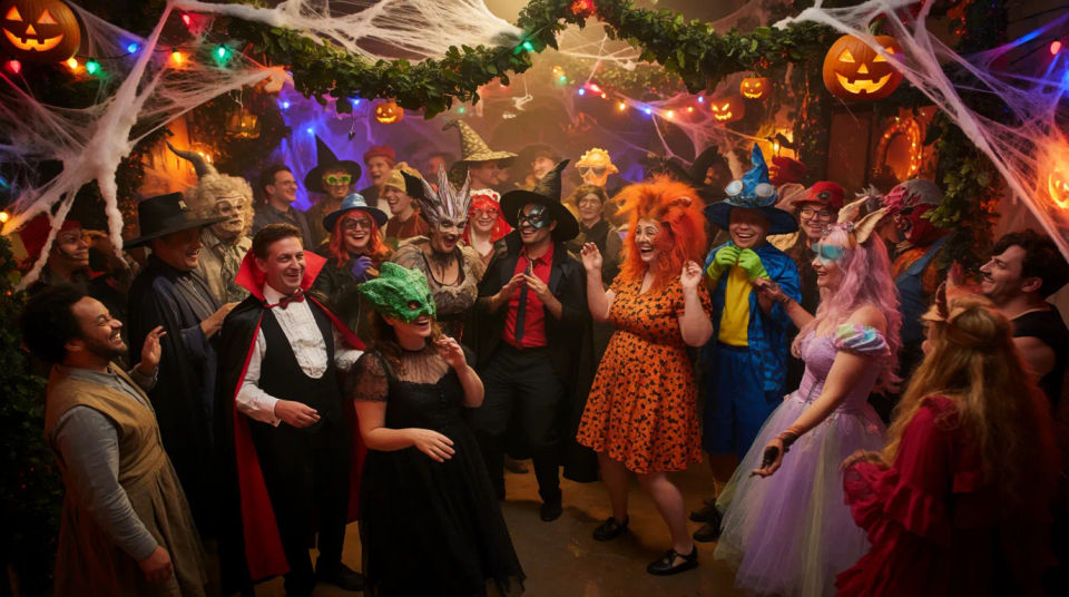 Spooky but fun gathering