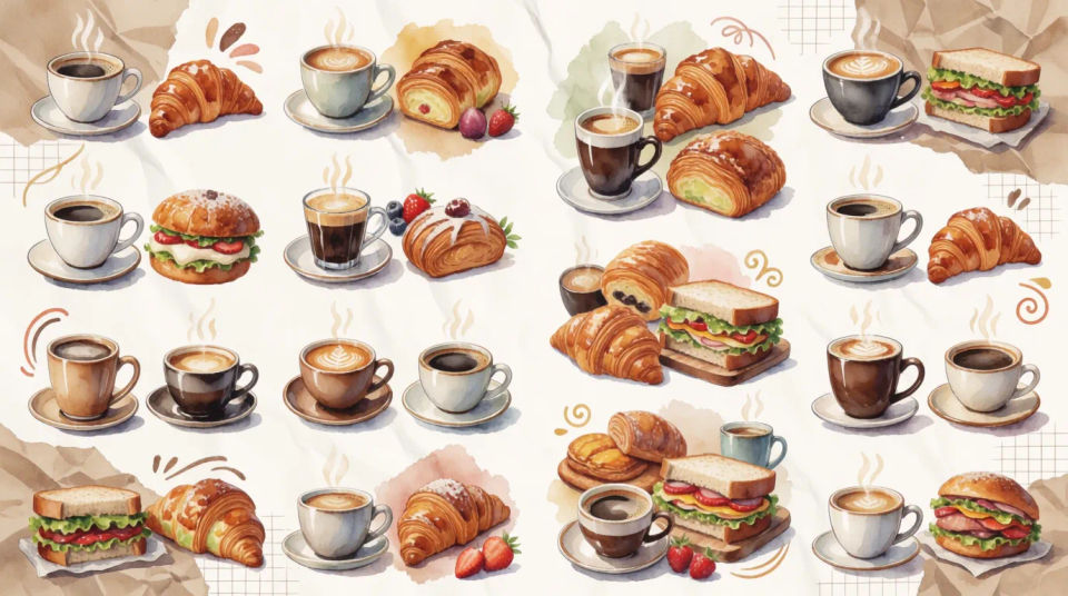 Cafe menu board design