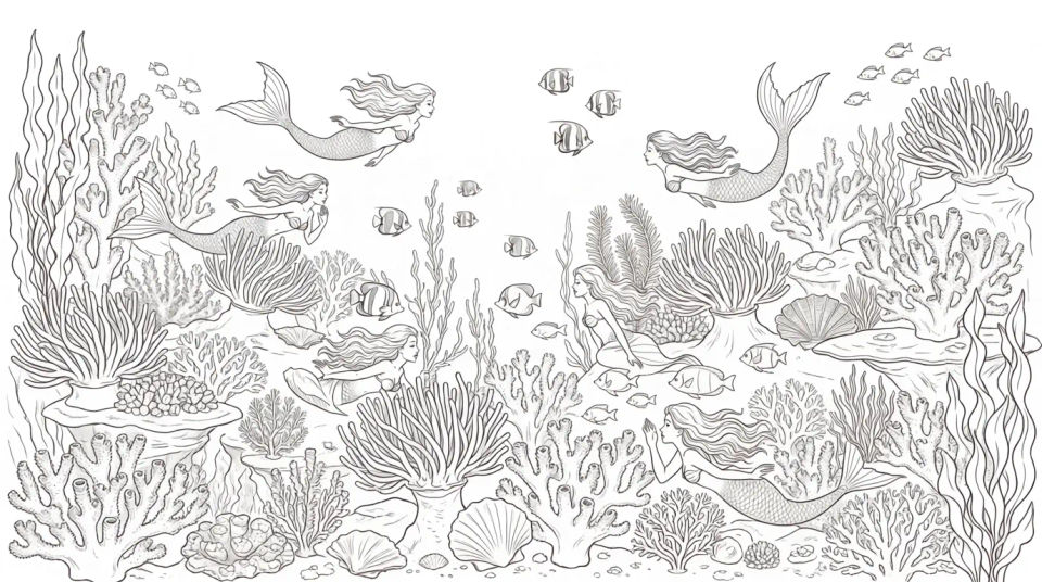 Coral reef community