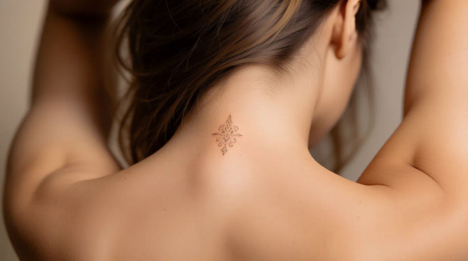 Back-of-neck placement