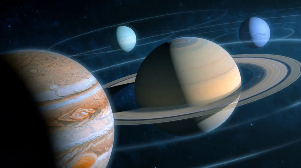 Outer gas giants