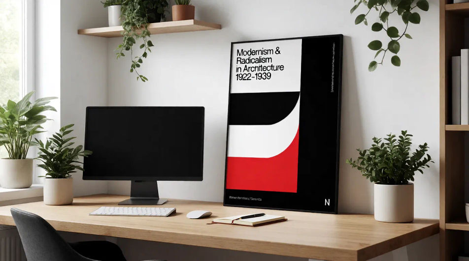 Minimalist home office