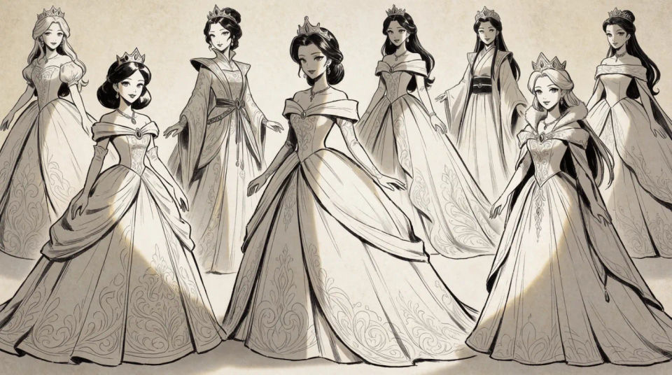 Princess portrait gallery
