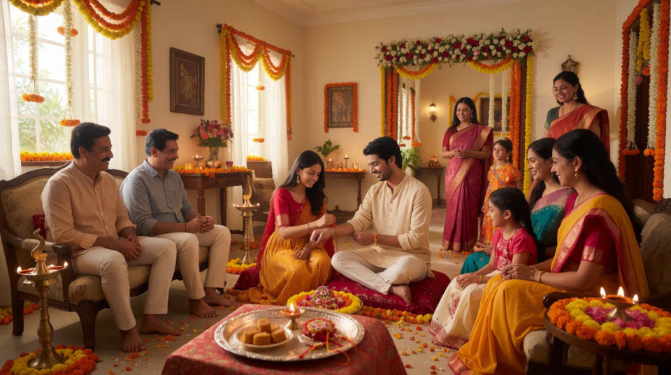 Home celebration ceremony