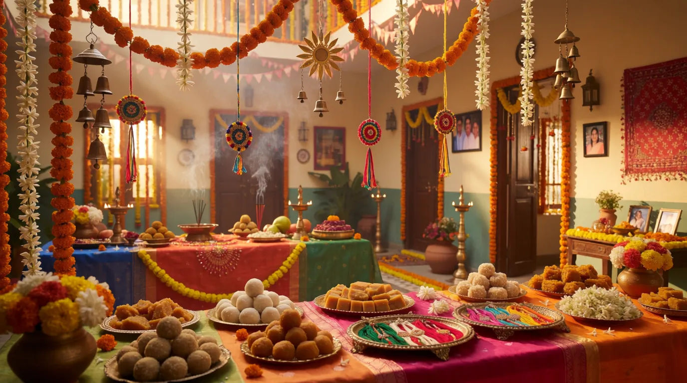 Festive preparation space