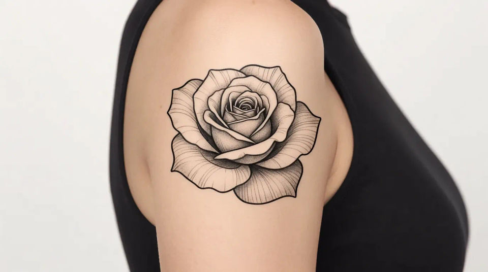 Upper arm placement