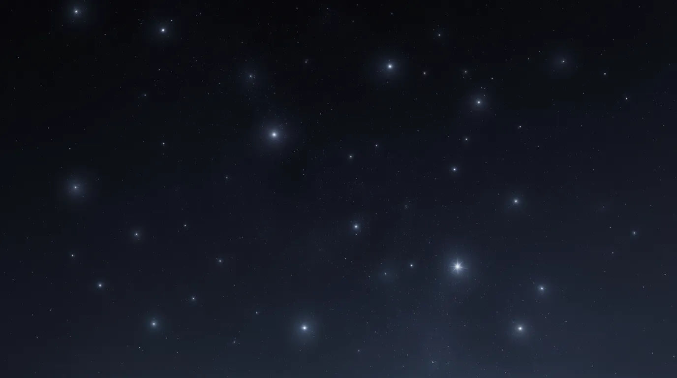 Star field cluster