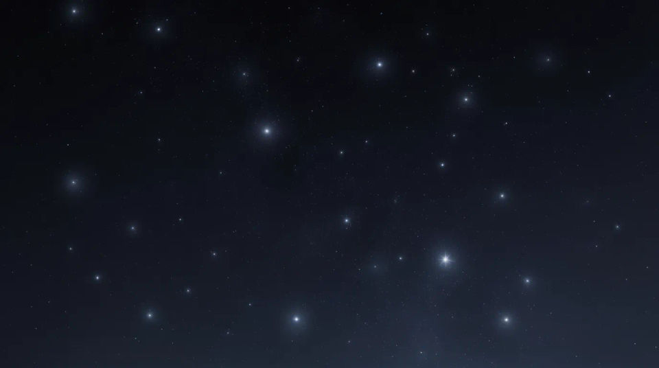 Star field cluster