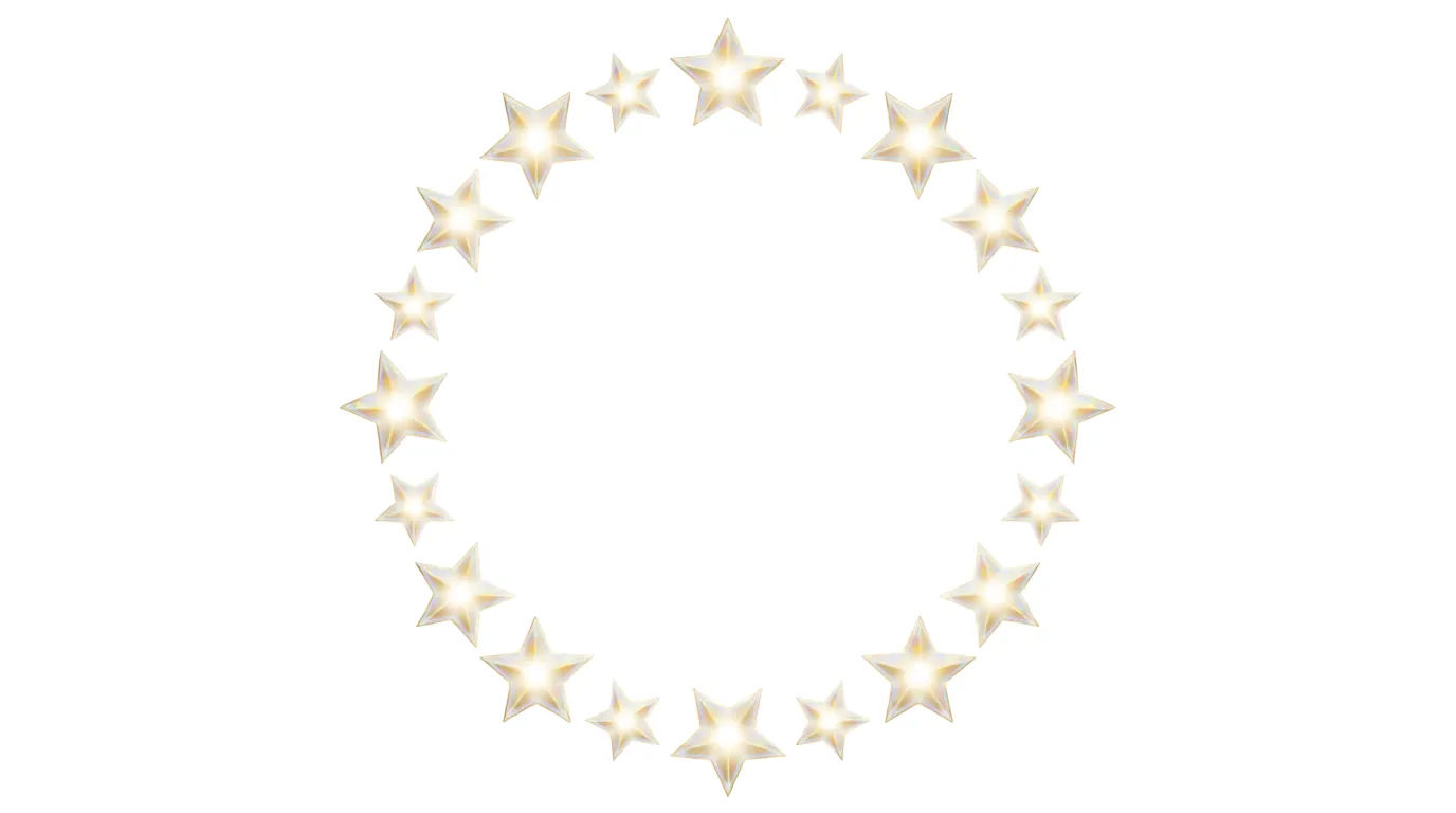 Star circle border
