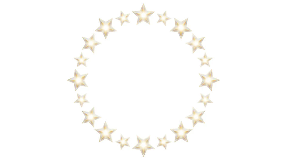 Star circle border