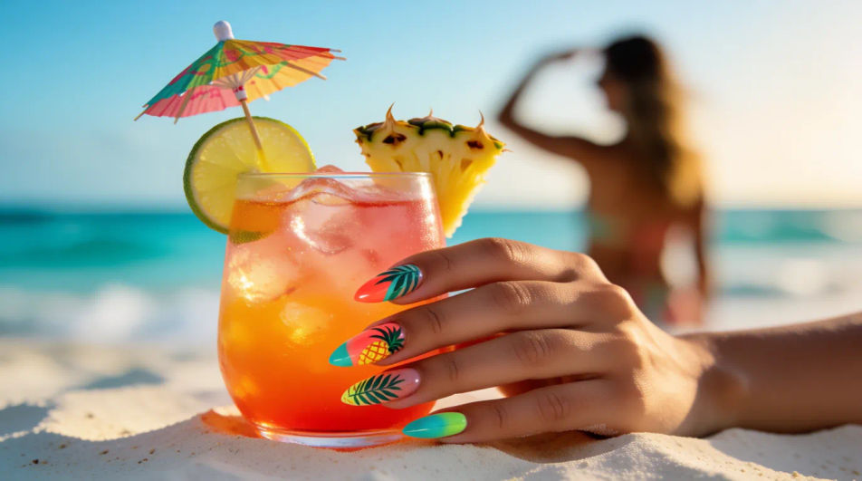 Tropical drink pairing