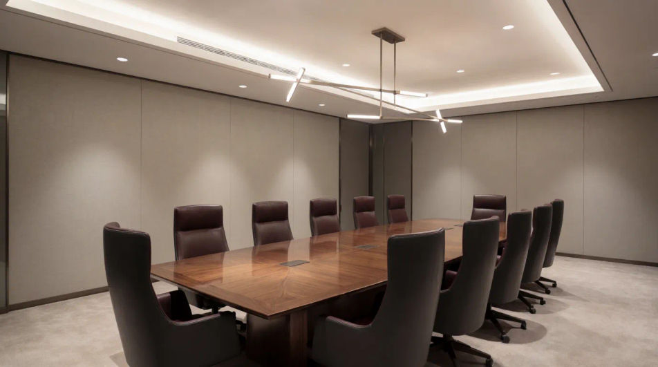 Executive conference room interior