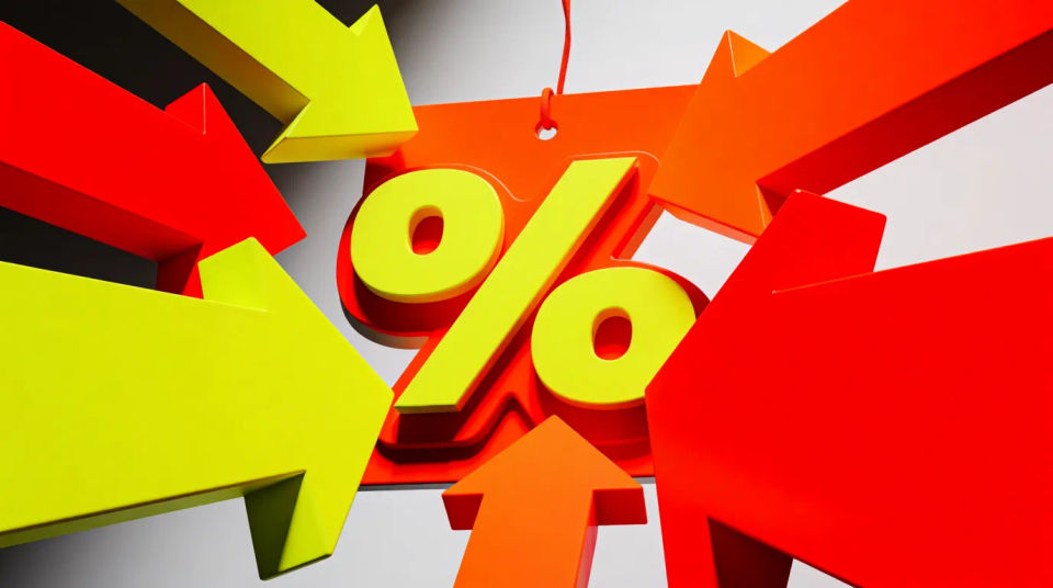 Sale banner arrows