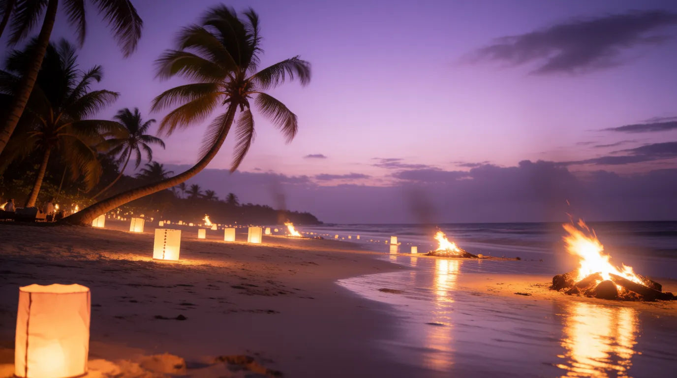Beach club evening