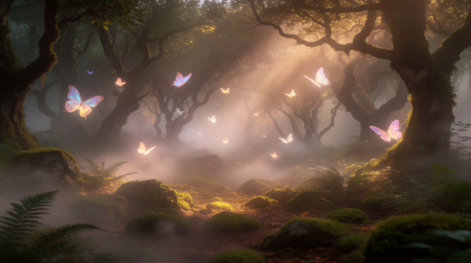 Enchanted forest flutter