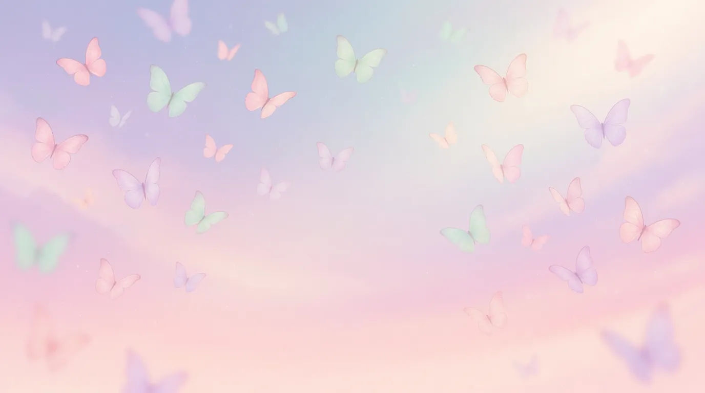 Pastel sky swarm