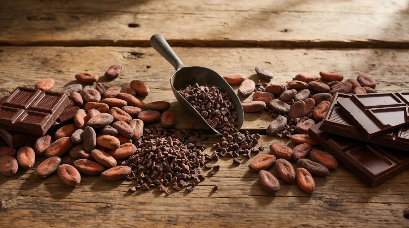 Cocoa to bar spread