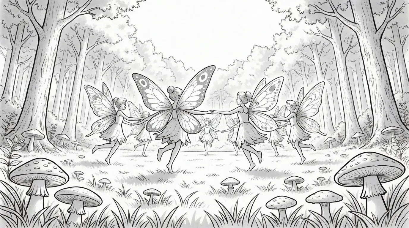 Fairy forest clearing