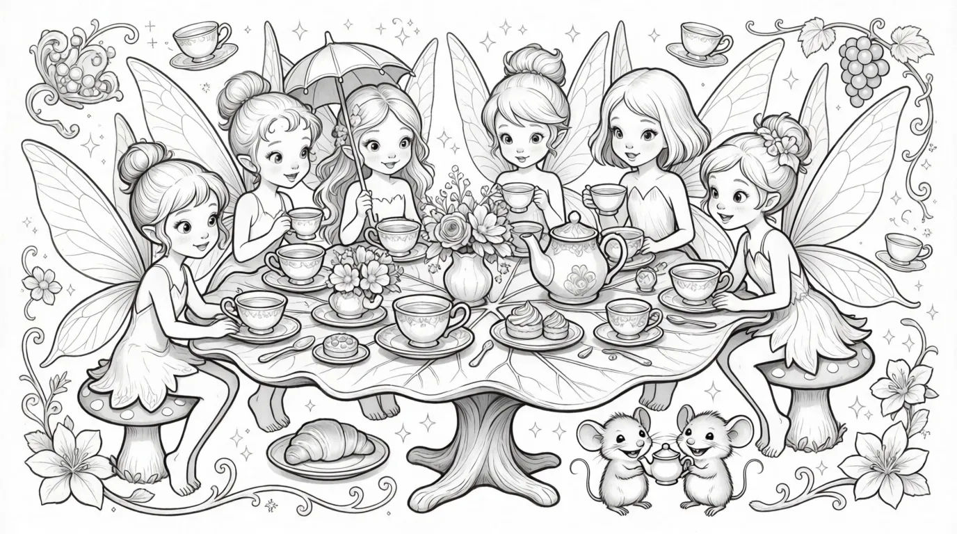 Fairy tea party