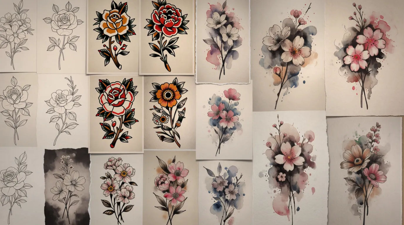 Studio variation wall